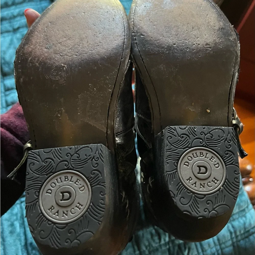 Double D Ranch Frontier Trapper boots. - Picture 4 of 6